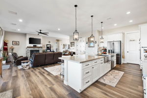 Kitcheing To Living Room