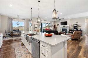 Kitchen To Dining Room