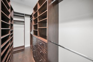 First Floor Primary Bedroom Walk-in Closet1a