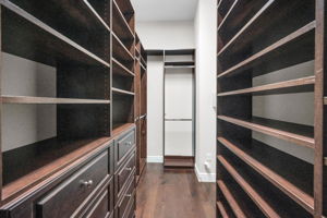 First Floor Primary Bedroom Walk-in Closet1b