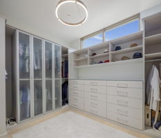 Expansive Closet His and Hers