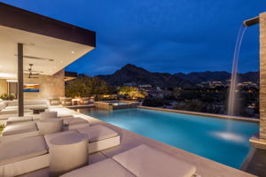 Sheer decent water feature