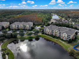 Aerial View of Building 4 on Pond