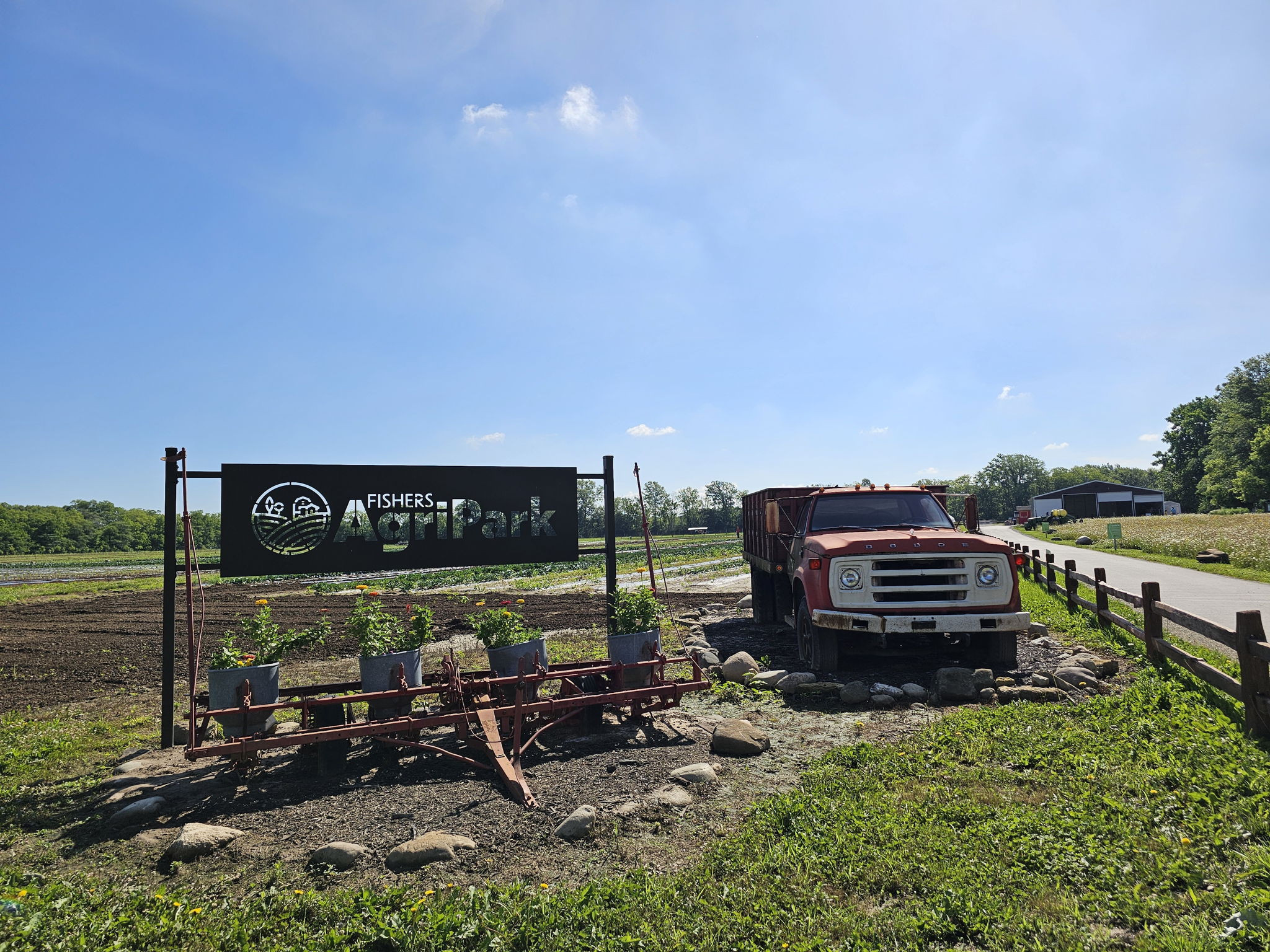 The expanded Fishers Agri Park is one of many activities in the Fishers area