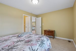 Bedroom 3 with private access to full bathroom