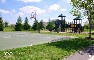 Community Amenities Outdoor Court and Playground Area