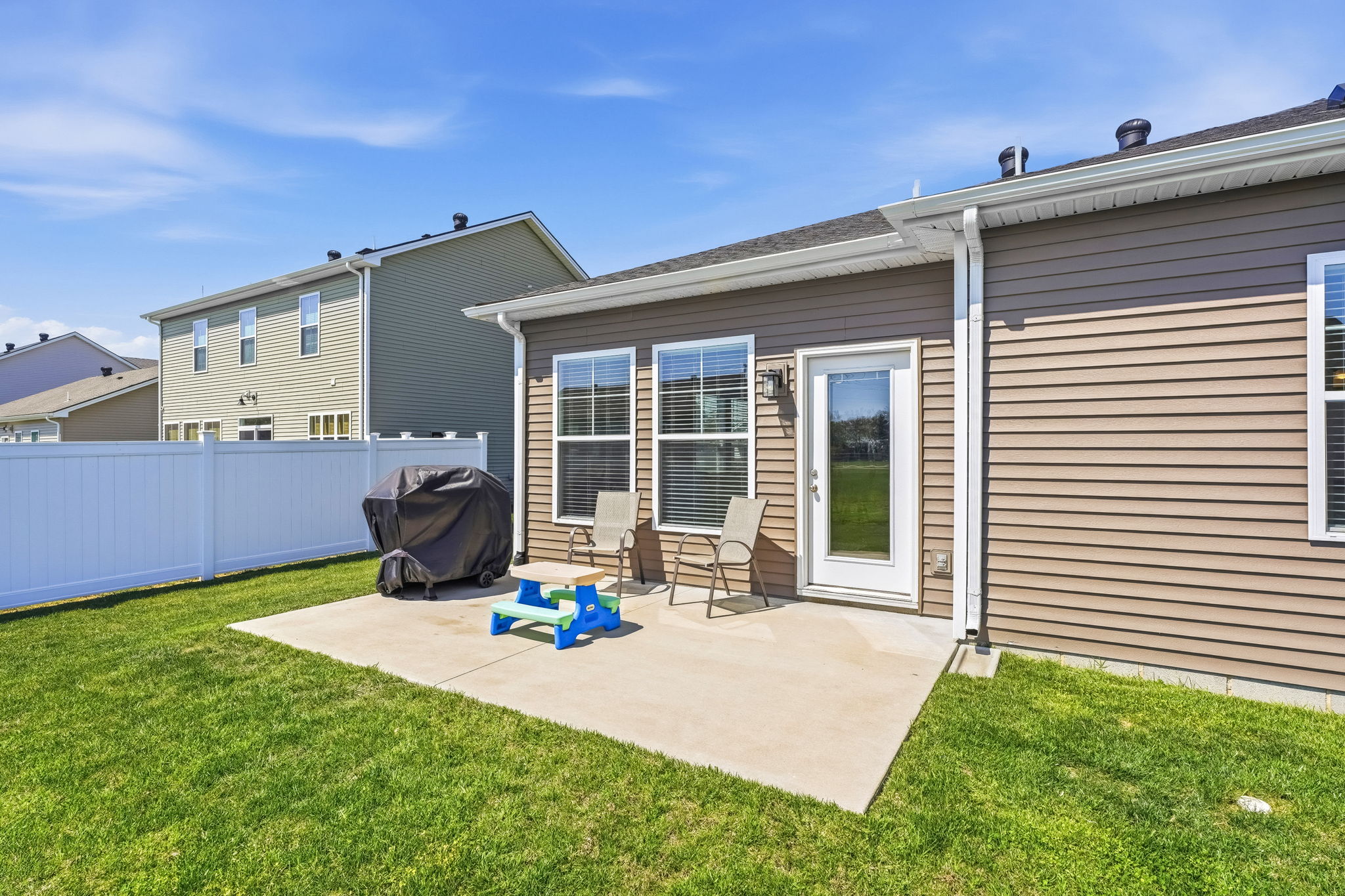 Sunny South-Facing Patio