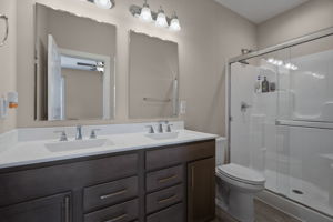 Dual Sinks in Primary Bathroom