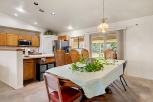 Dining to Kitchen
