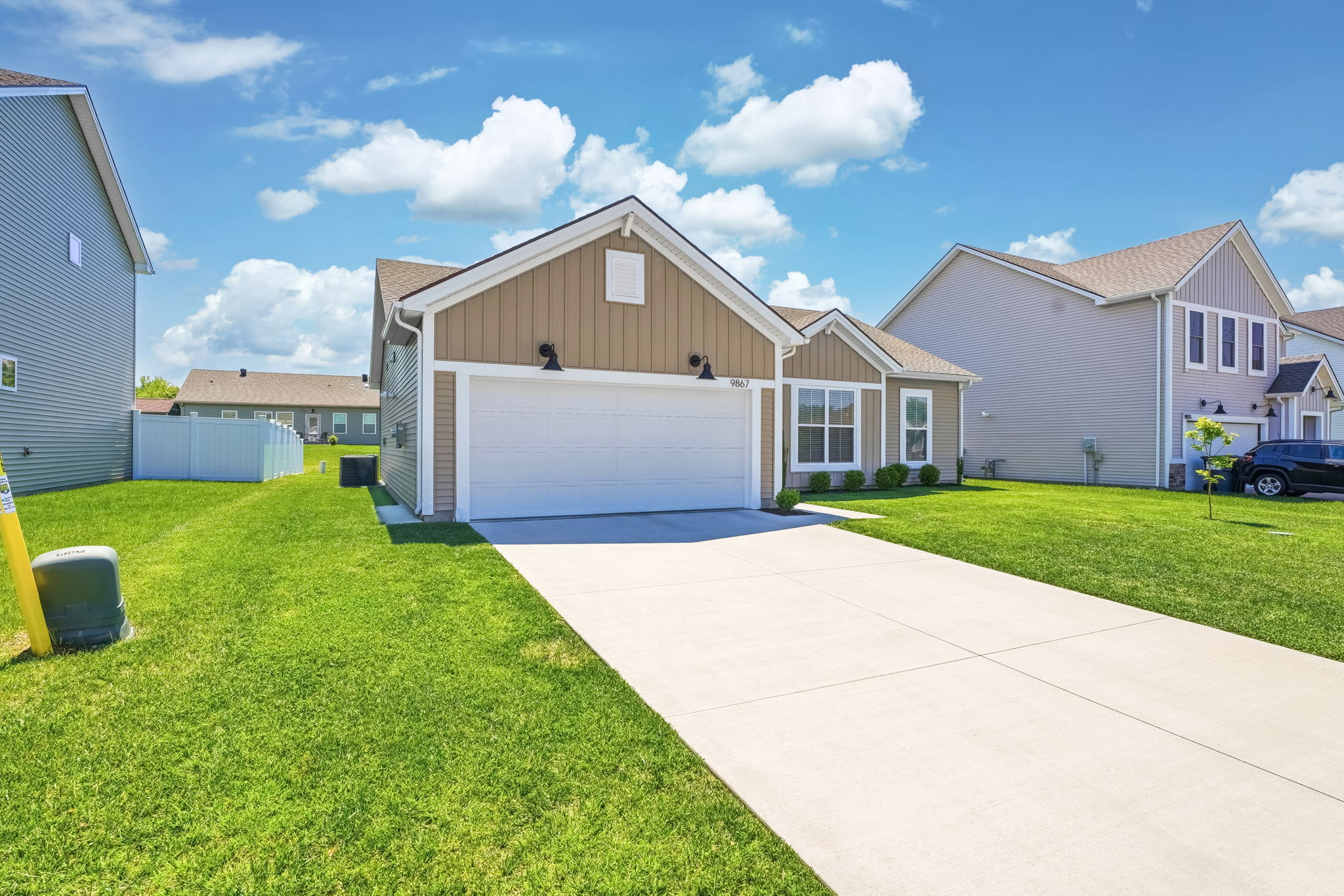 Extended 2 Car Garage