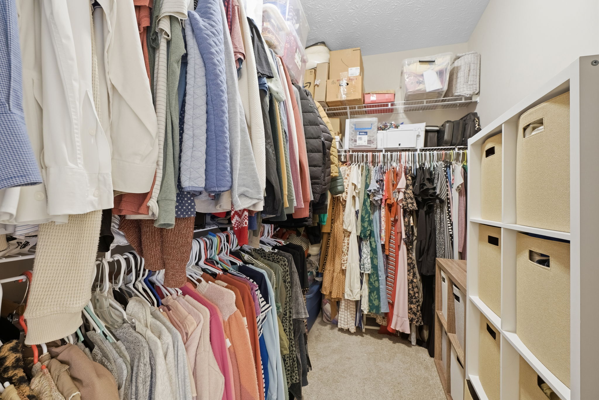 Large Primary Walk-In Closet