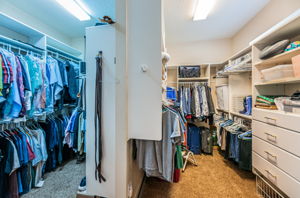 First Floor Master Bedroom Walk-in Closet