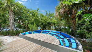Loungers at "The Bay" next door