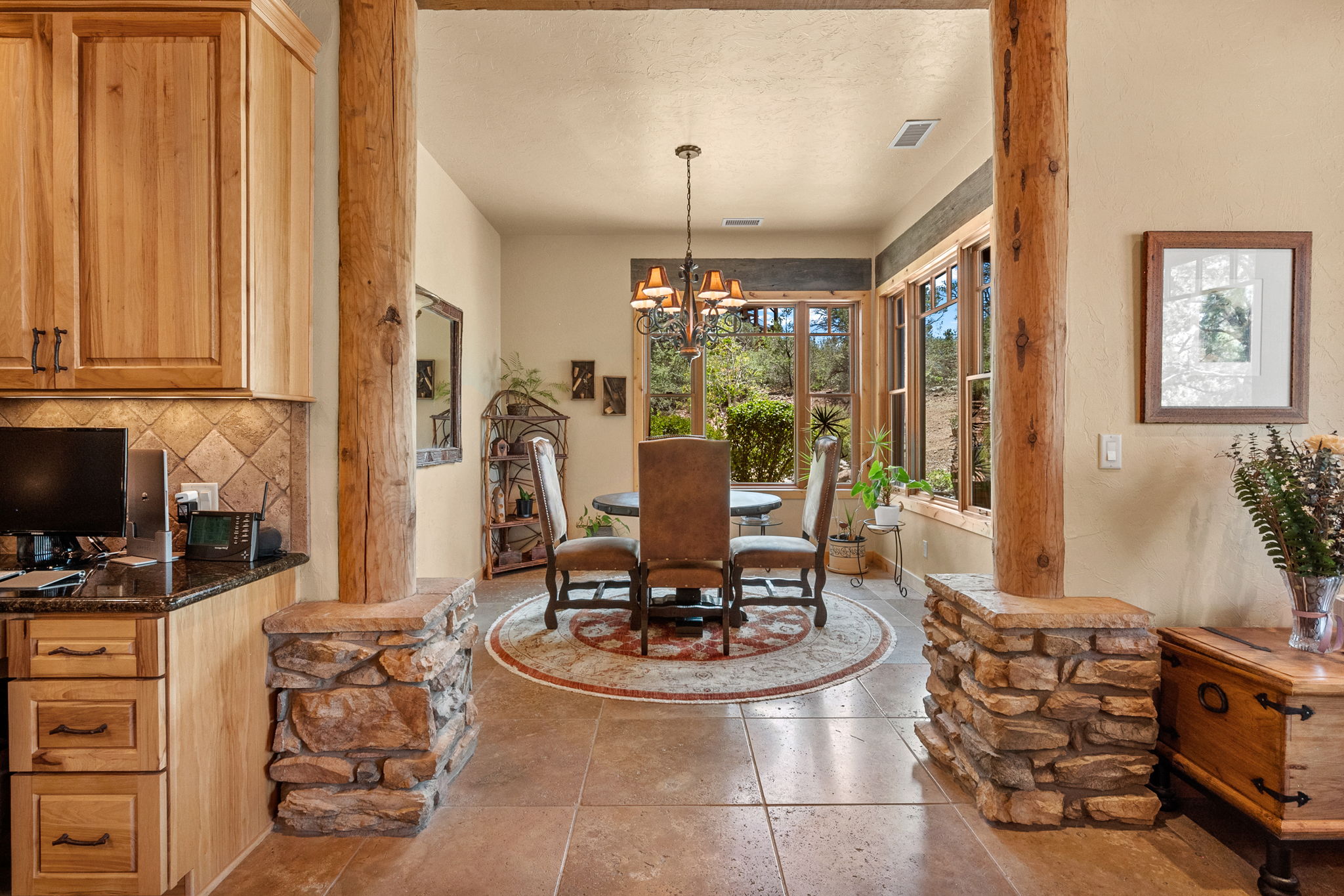 Kitchen to Breakfast Nook