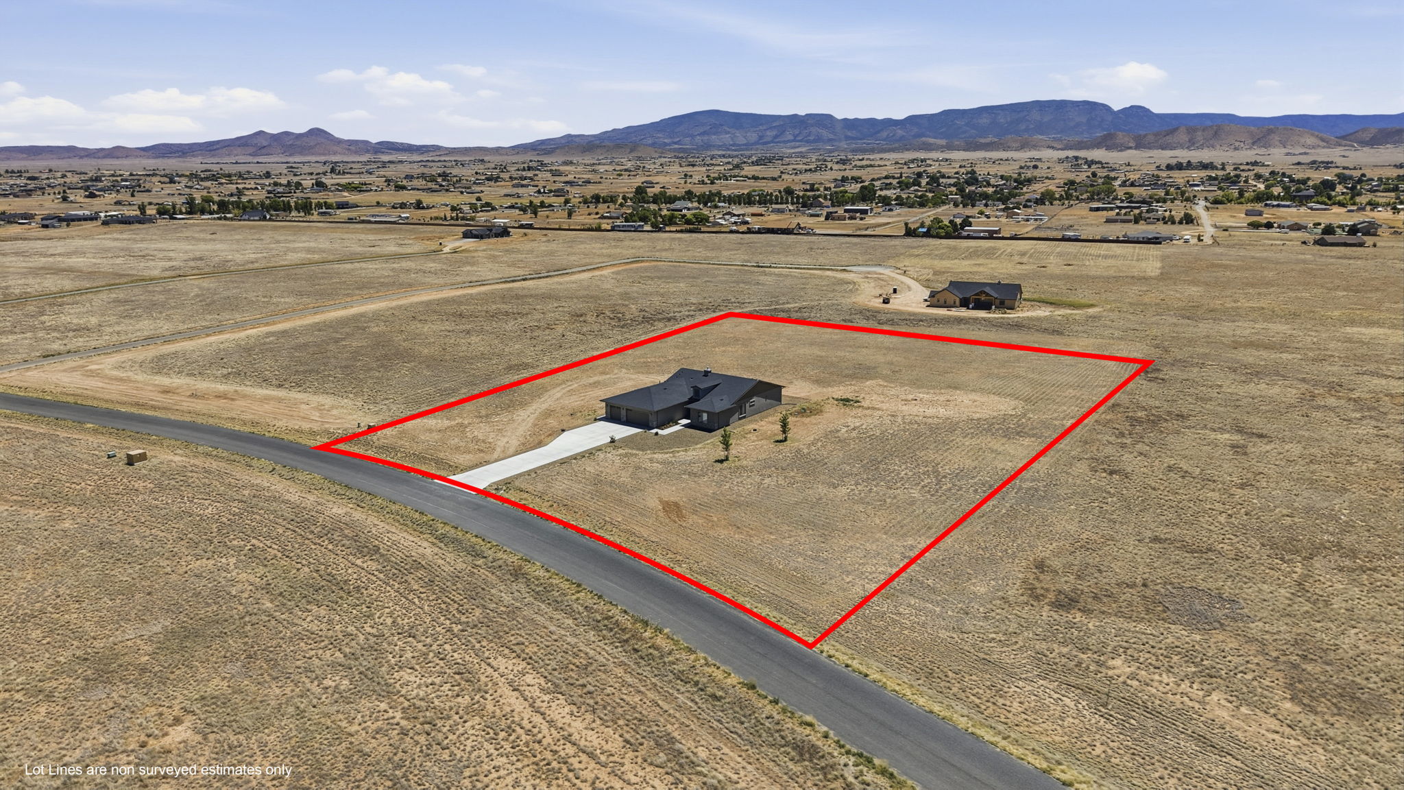 Aerial Front 3 Lot Line