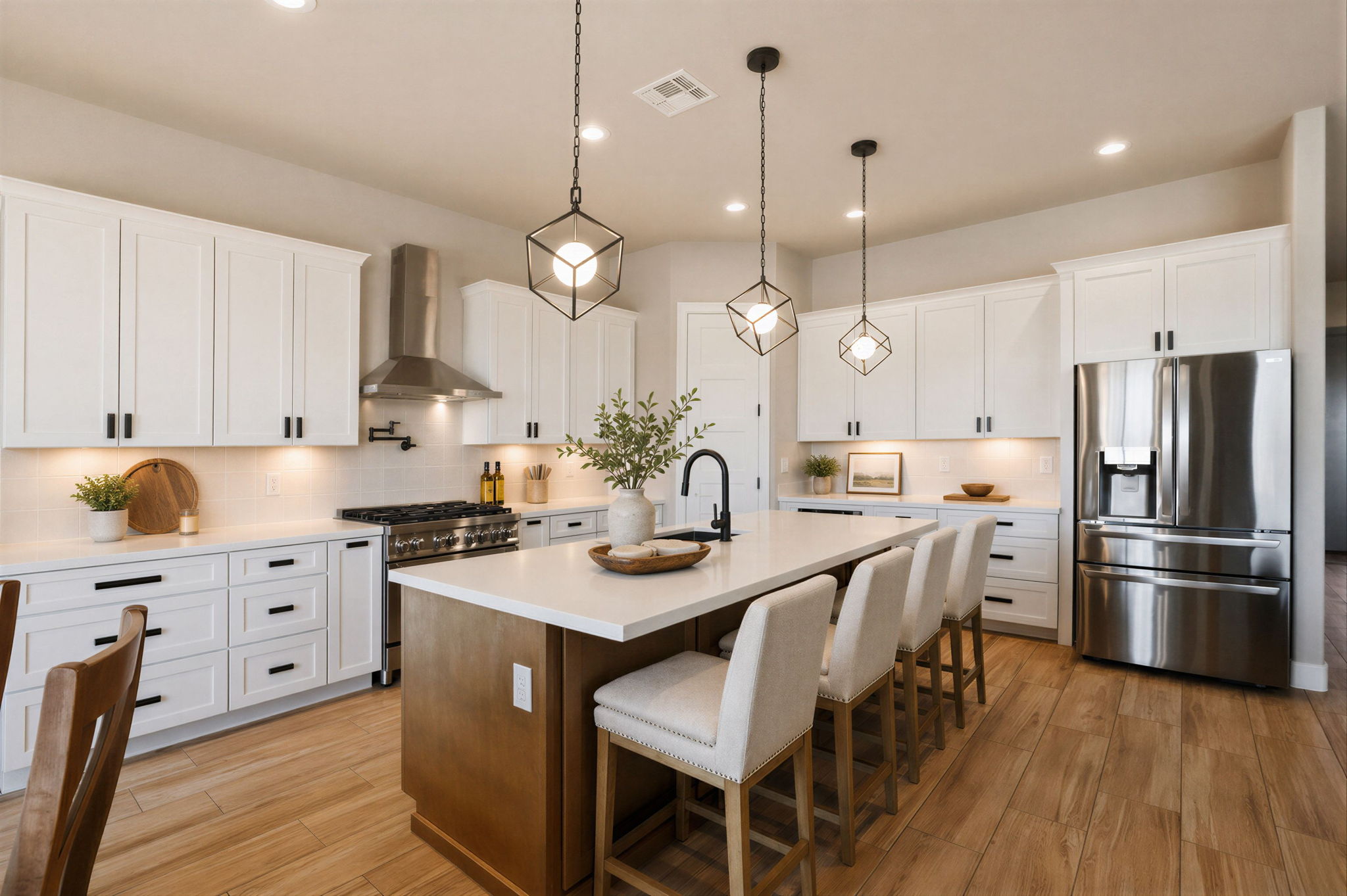 Kitchen Virtually Staged