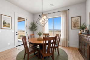 Dining Room Virtually Staged
