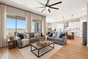 Living Room Virtually Staged