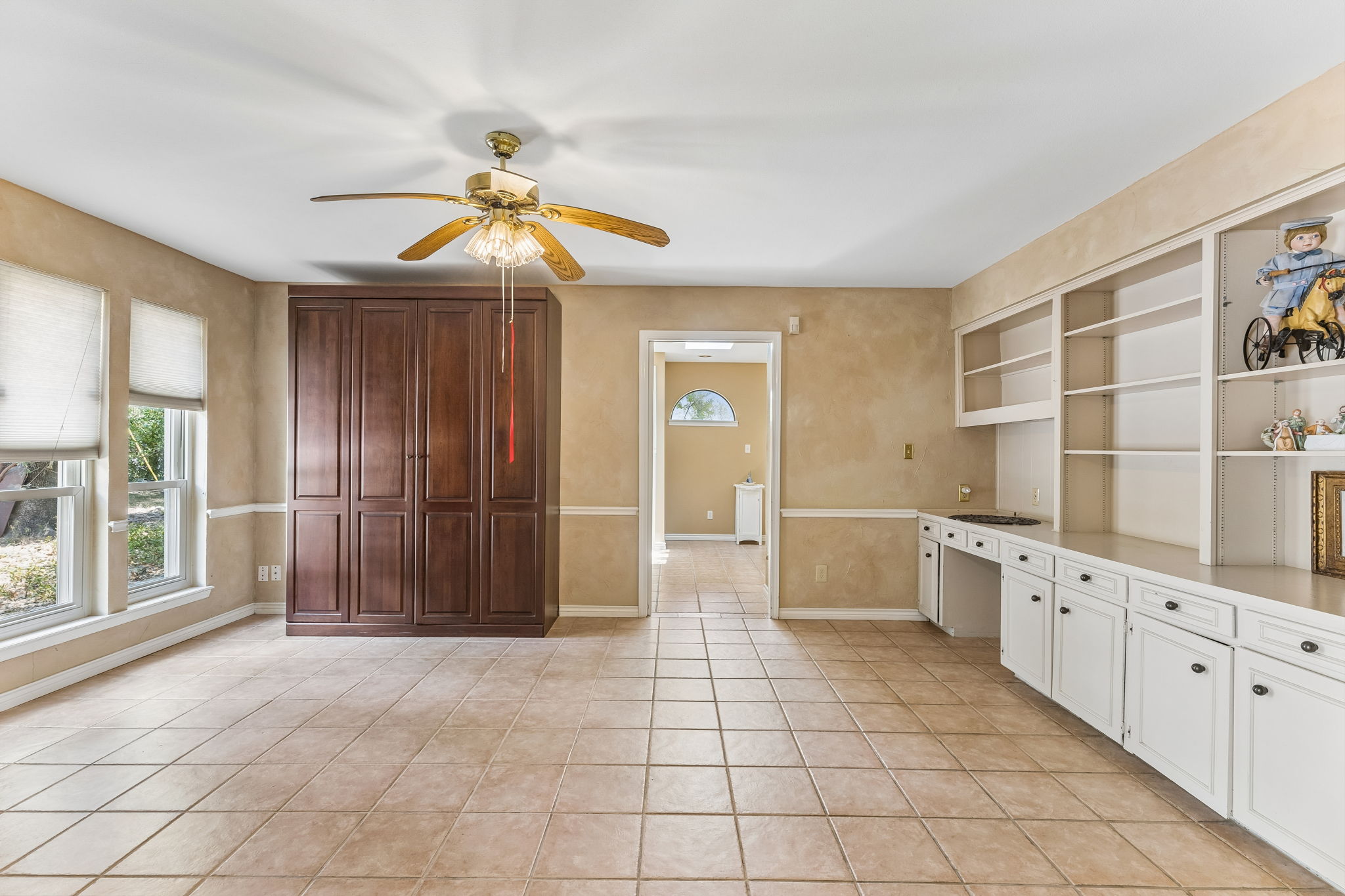 Downstairs Primary Bedroom #1. Can be used as Additional Flex Space or large home office.