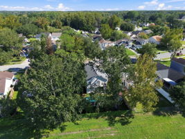 Aerial View Back Yard