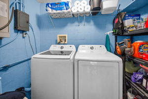 In-unit Laundry Room