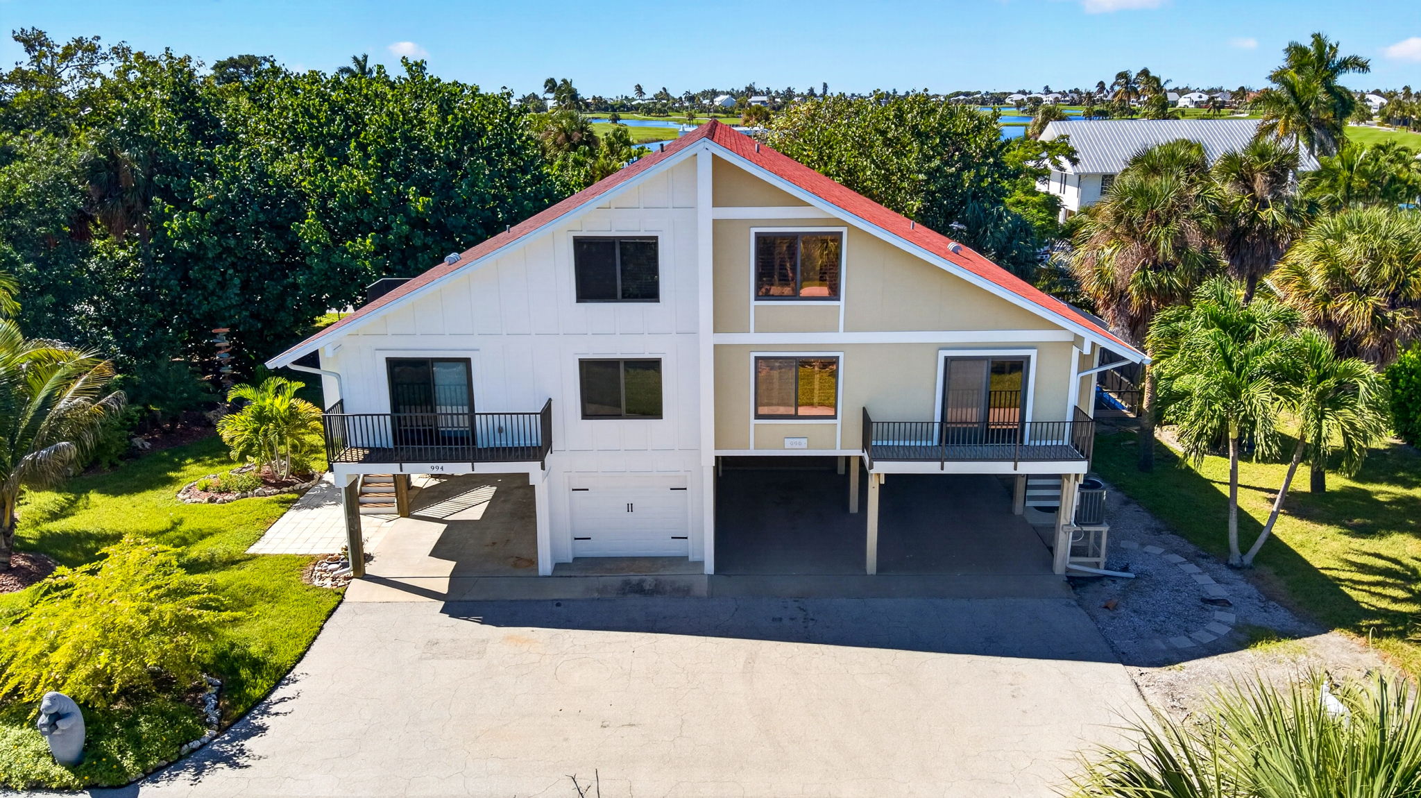 Aerial Front Exterior 1
