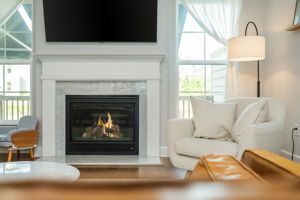 Gas Log Fireplace