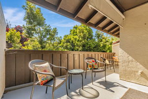 Rear Patio