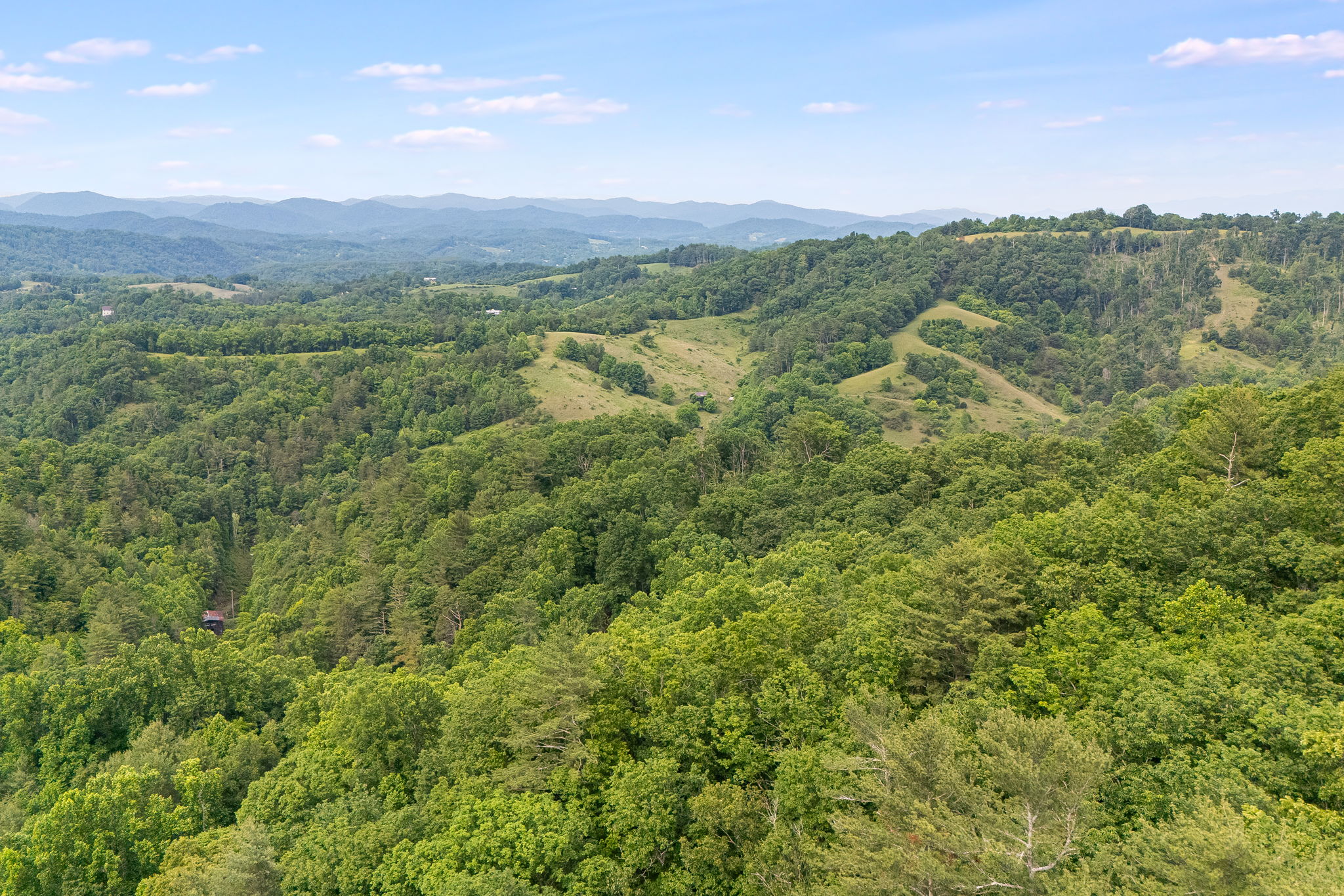 View from top of property