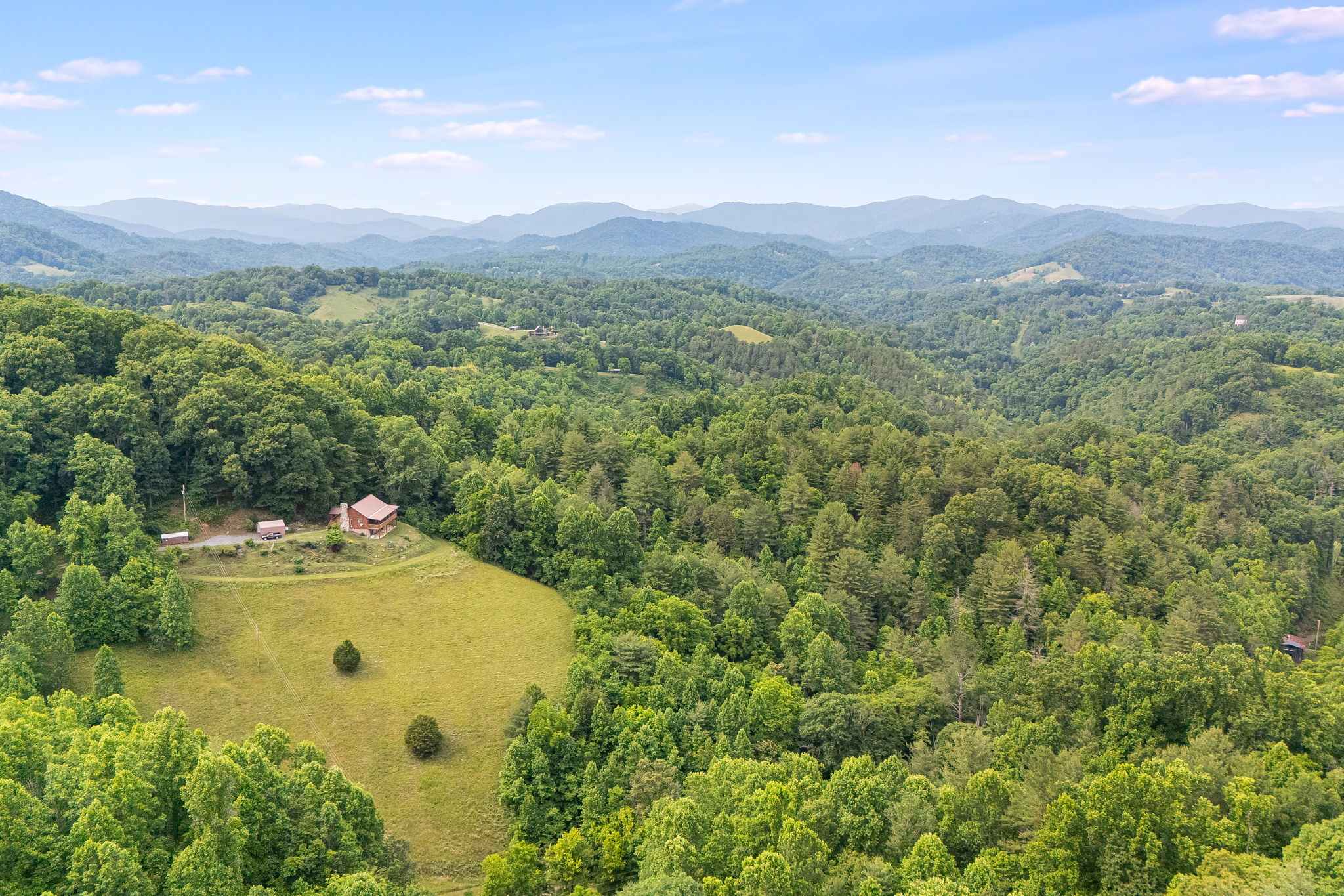 View from top of property