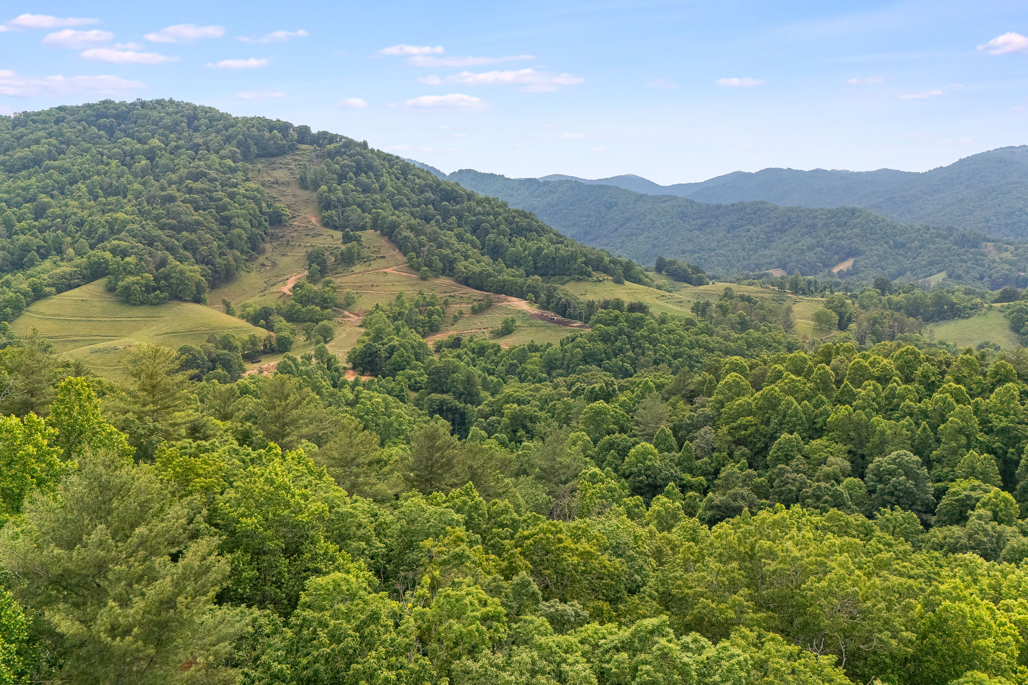 View from top of property