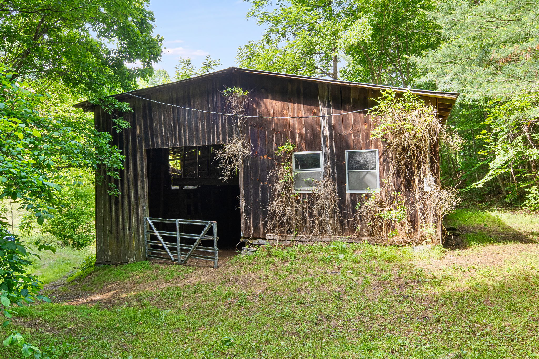 Barn exterior