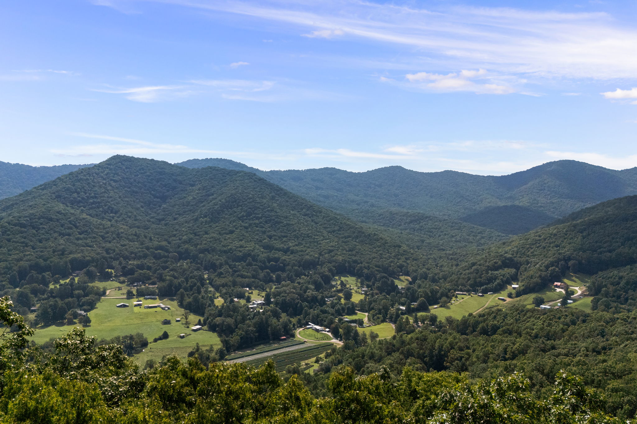 potential view from ridgeline