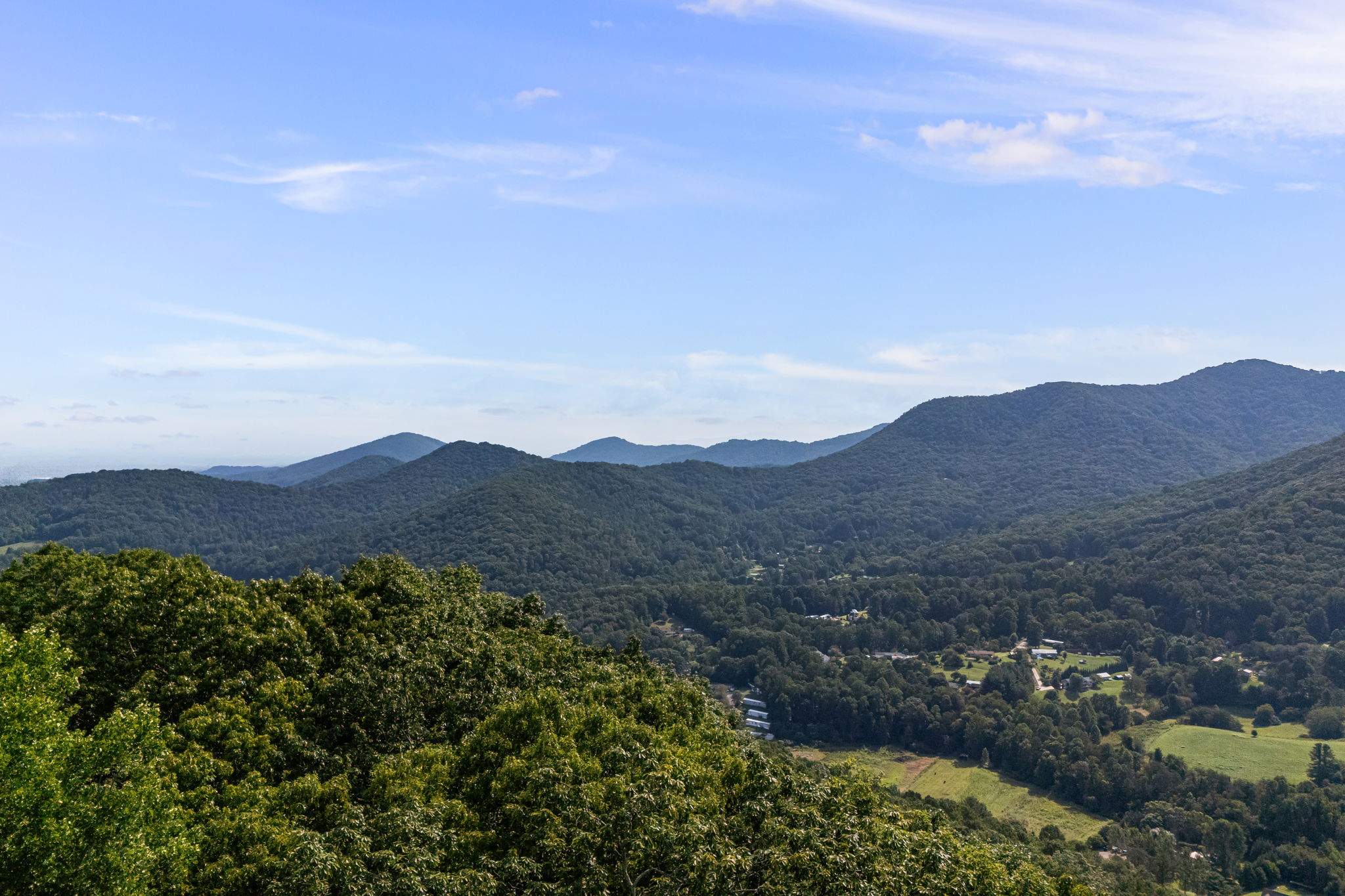 potential view from ridgeline