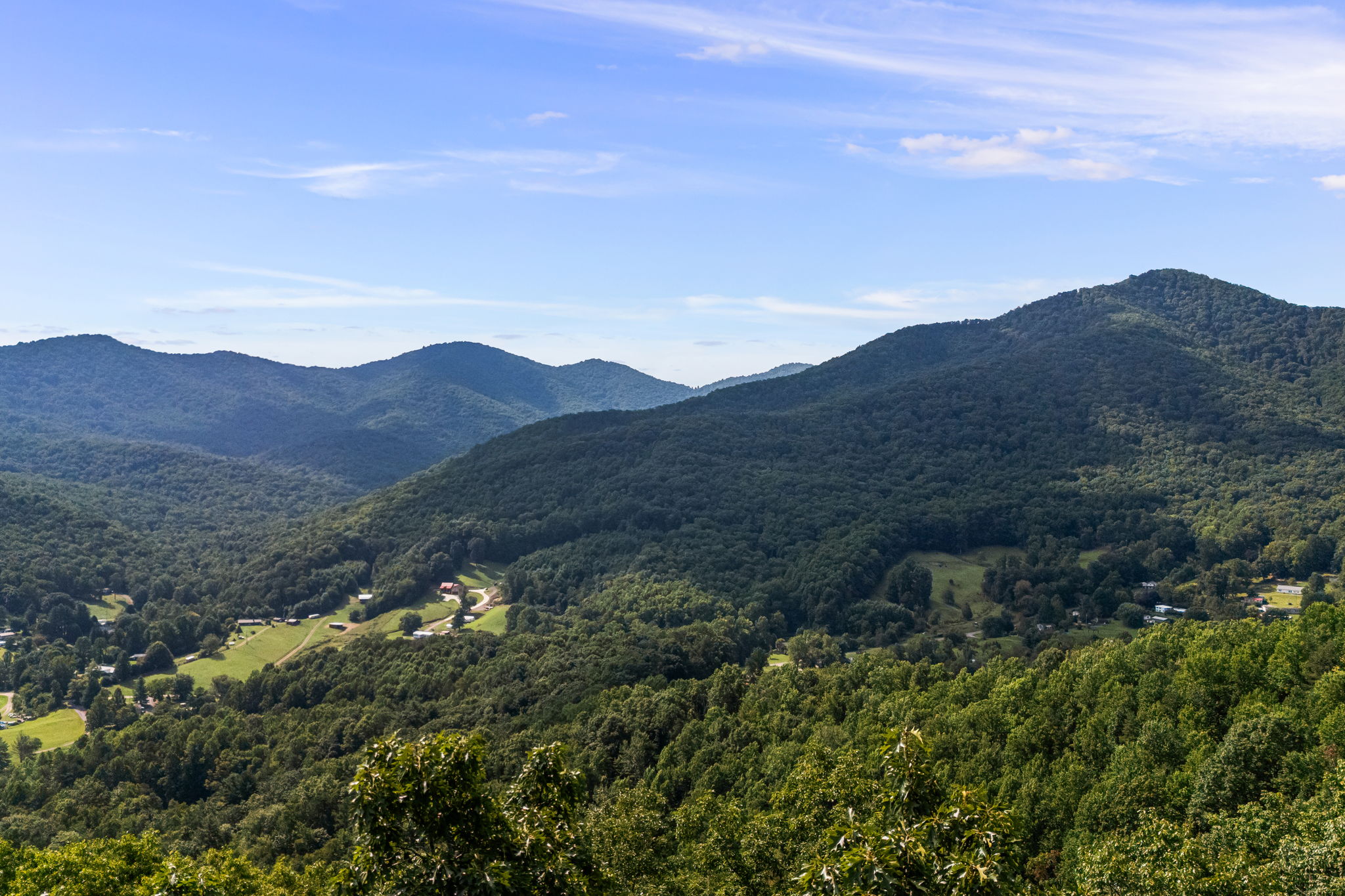 potential view from ridgeline