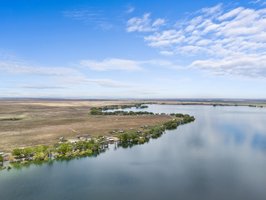 View of some of the west side of the reservoir