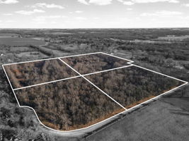 Overview subdivided into 8 acres parcels