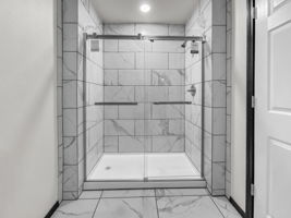 Large separate shower