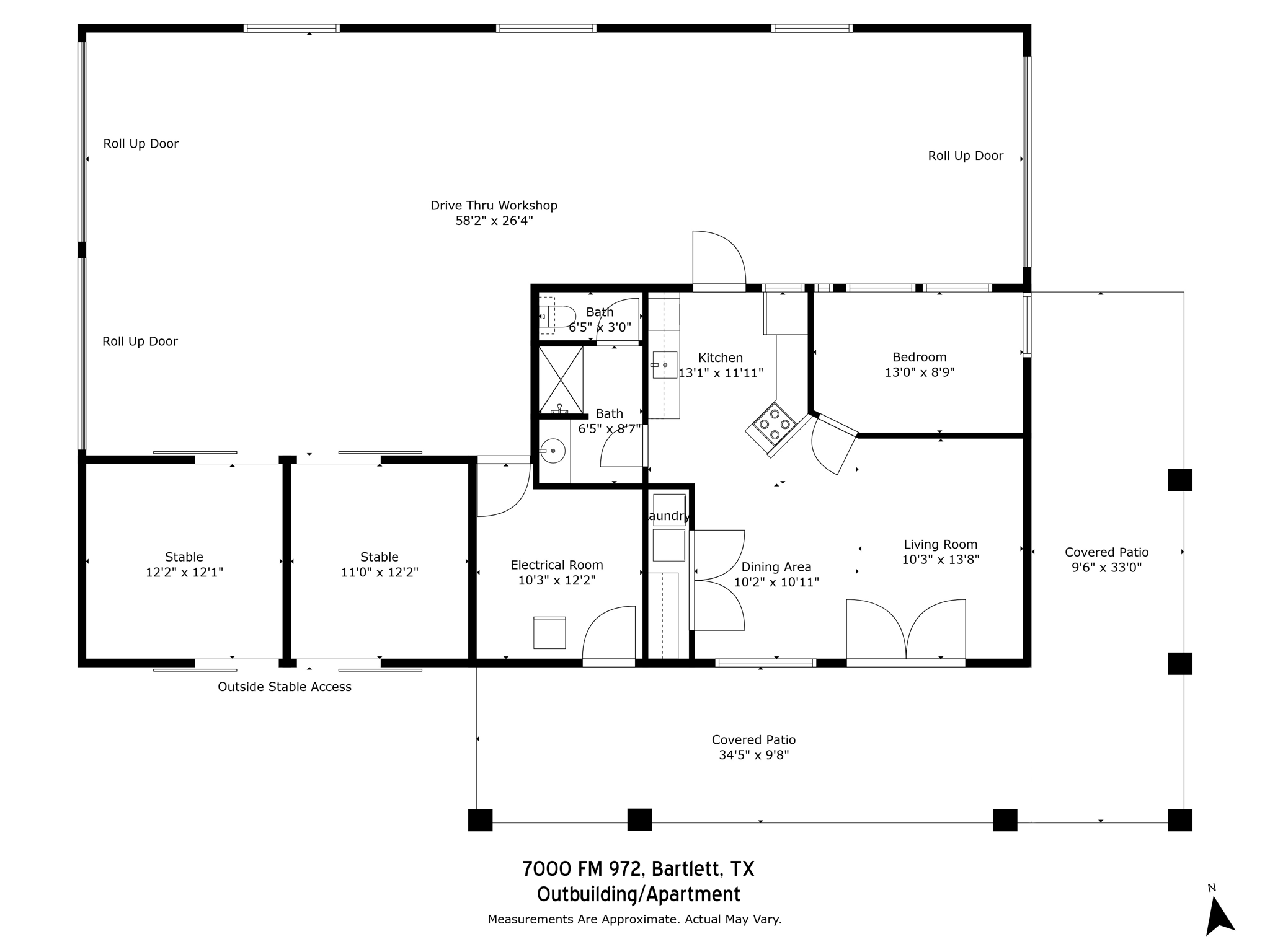 Floorplan Outbuilding/ADU