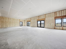 21 - Unfinished Interior - Storefront Door View