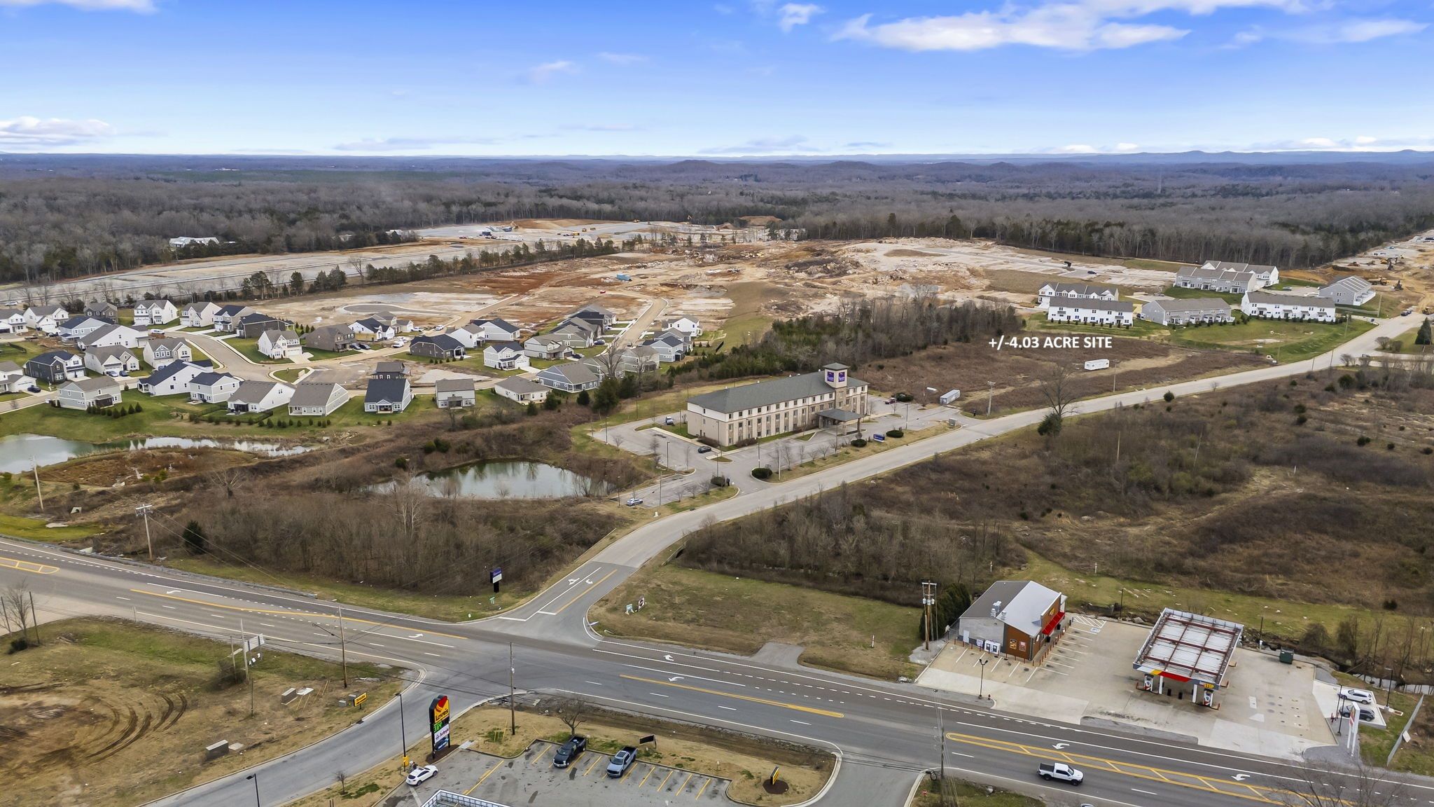 Aerial View Southeast