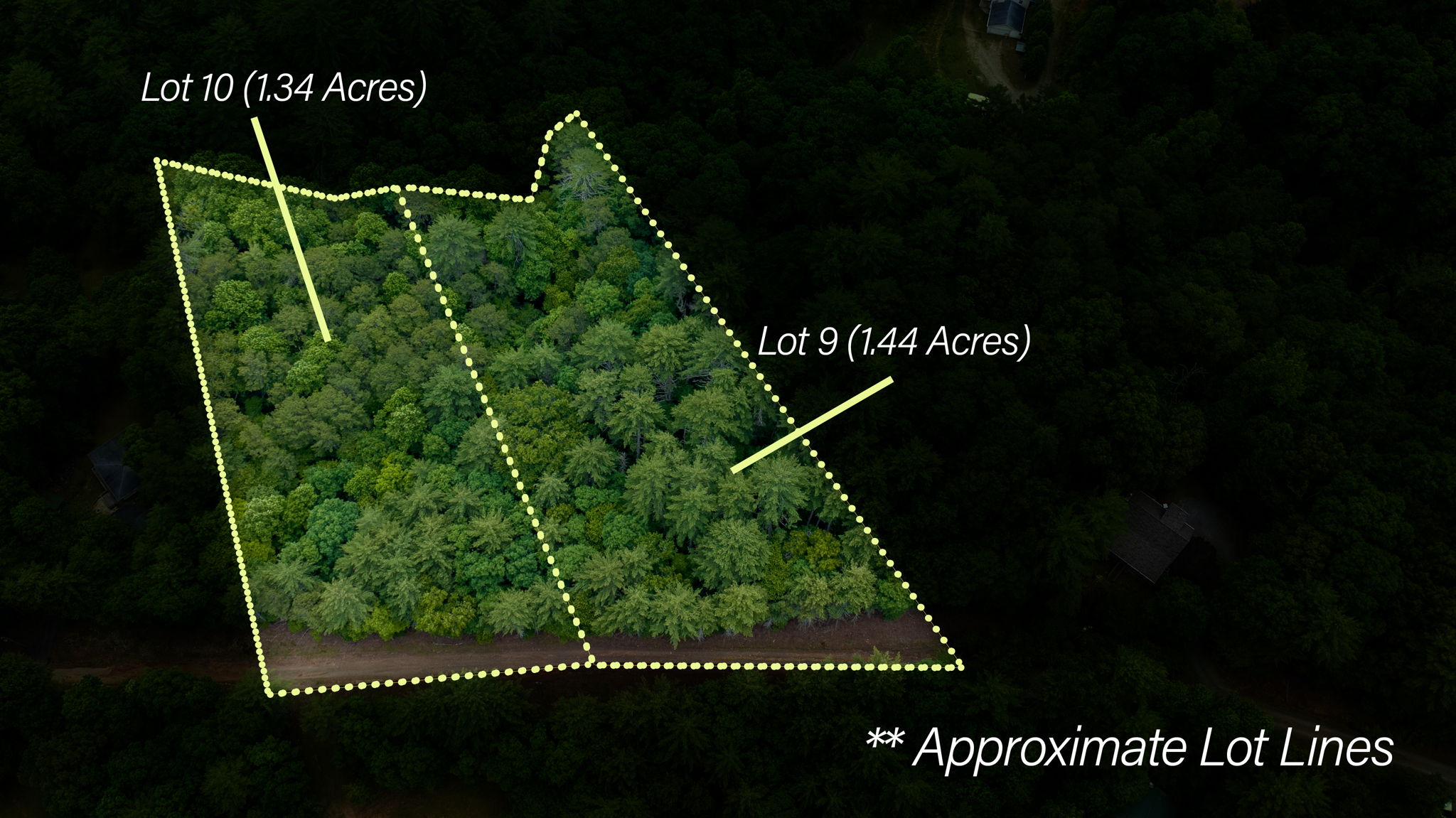 Approximate Lot Lines