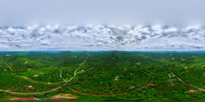 360 Degree Aerial must use Facebook, Google Photos, or other provider to view in full 360 Spherical View