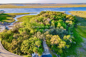 Aerial Entrance View of Johnson Island