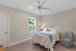 Secondary Bedroom (Bed#3) with ensuite bath & walk-in closet