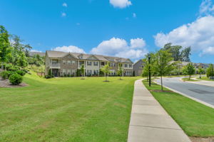 Neighborhood sidewalks ideal for leisurely strolls, fitness, and exploring Waverly's shops and eateries
