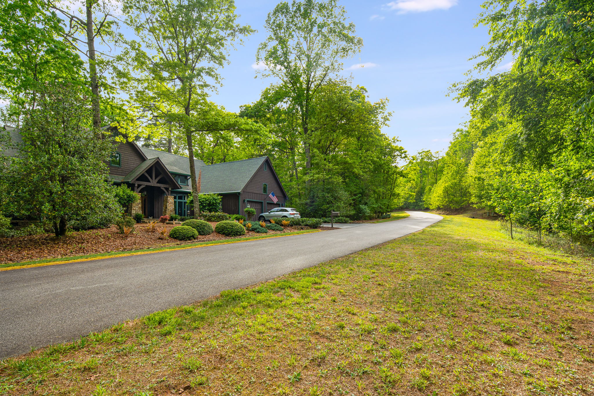 Street-level view of property & view of home across the road