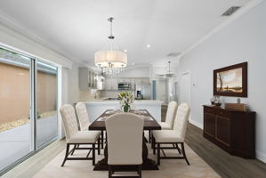 Virtually Staged- Dining Room