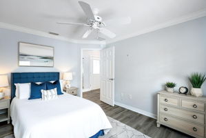 Virtually Staged- Third Bedroom