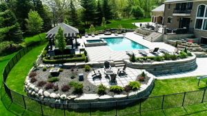 Entertainer's dream backyard